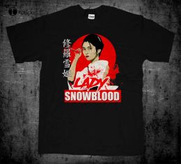 T-Shirts Japanese Retro Classic Action Samurai Movie Lady Snowblood Yuki TShirt Tee Shirt Custom aldult Teen unisex fashion funny new