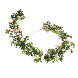 Decorative Flowers Easter Garland Seasonal Decoration Floral For Mantle Home Table Tree