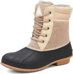 HBP Non-Brand Warm Comfortable Winter Shoes Casual Shoes Boots for Women with US Size 6-10.5
