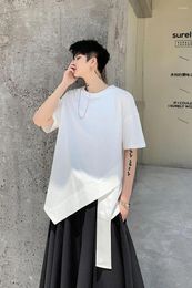 Men's T Shirts Dark Is Loose Summer Youth Shirt Fashion Not Rules Stylist Yoji Short Sleeve