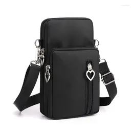 Bag Mini Portable Mobile Phone Women's Messenger All-match Small Crossbody Hanging Neck Coin Purse Vertical Handbag