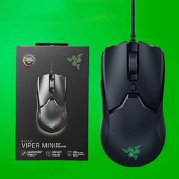 Razer Deathadder Chroma Elite Viper Mini Game Mouse USB Wired 5 Buttons Optical Sensor Mouse Black Standard Essential Edition Gaming Mice With Retail Box