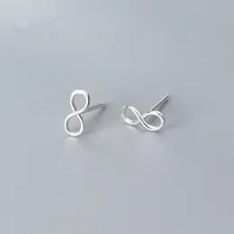 Stud Earrings Real 925 Sterling Silver Simple Cross For Women Children Baby Girl Kids Mini Minimalist Party Fine Jewellery B058 1803