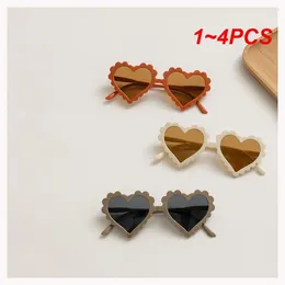 Hair Accessories 1-4PCS Children Shades Concave Shape Lovely Sun Protection Sunglasses Women Internet Celebrity