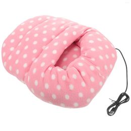 Pillow Heat Pad USB Foot Warmer Heater Plush Heated Drop Feet Warming Heating For Miss