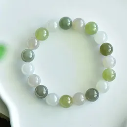 Strand Hetian Jade Qinghai Material Jewelry Multi-treasure Bracelet Still Versatile 1577#