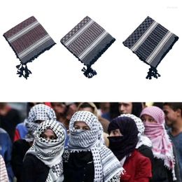 Scarves Ethnic Keffiyeh Head Scarf Shemagh Arabian Cover Dustproof Headwrap