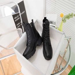 HBP Non-Brand Fashion China Manufacture Quality Solid Black Short Boot Leather Boots For Women