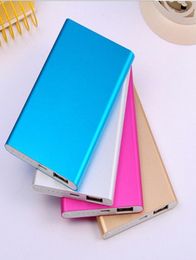 Portable power bank mini thin smart 5000ma external battery polymer universal phone mobile charger6651664