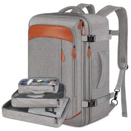 Backpack Travel 4 Sets Large Capacity Business Computer Multi-functional Waterproof Bag 40L
