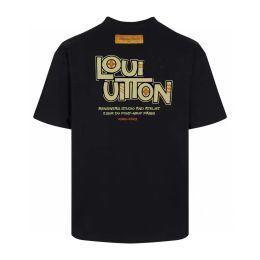 Louiseviution Shirt Designer T Shirt Luis Viton Casual Man Womens Tees With Letters Print Luxury Short Sleeves Top Sell Luxury Men Hip Hop Luis Viton Shirt 899