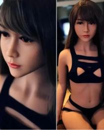Sex Doll 2024 High Quality 158cm Real Silicone Doll Japanese Anime Full Mouth Reality SexToy Man Big Life Chest Sexy Love Dolls