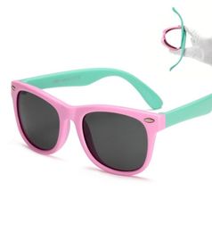 Kids Sunglasses Polarised Child Baby Ralferty Flexible Safety Coating Sun Glasses UV400 Eyewear Shades Infant oculos de sol8530601