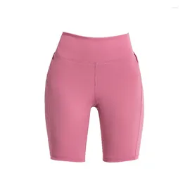 Women's Shorts 2024 Women Yoga High Waist Sport Hip Soft Fitness Quick Dry Running Tummy Control Workout Gym Pants L05