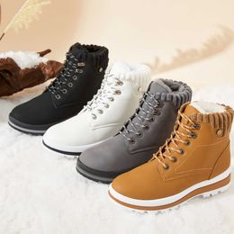 HBP Non-Brand NR Boots Snow Adult Winter Shoes Midi Rubber China Factory Makes Lined Warm Outdoor GENUINE Leather Sheepskin for Women