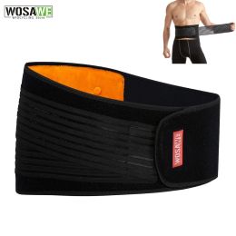 Safety WOSAWE Motorcycle Protective Kidney Belt Waist Support Belt Protect Back Support Lumbar Brace Belt Motocross Waist Protector