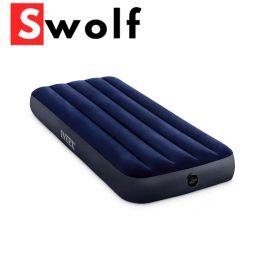 Mat Intex 64756 Single design air bed inflatable air mattress with builtin pump air mattress inflatable mattress bed