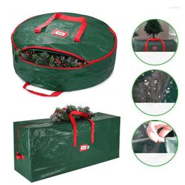 Storage Bags BIG Green Waterproof Furniture Cushion Pe Bag Christmas Trees Protective Garden Packs Sacks Pouch Case