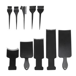 Tools 10pcs Hair Dye Board Hair Styling Accessories Hair Tinting Brush Angled Comb and Brush Balayage Paddle