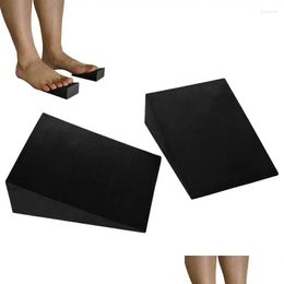 Yoga Blocks Lightweight And Portable Non-Slip Slant Board For Calf Stretching Leg Extender Stretch Wedge Imp Lower Drop Delivery Sport Otjz8