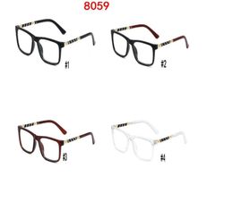 Square Oversized Glasses Frame Men Women 2021 New Luxury Retro Square Flat Mirror Black Frame Clear Lens Sunglasses UV4009036383