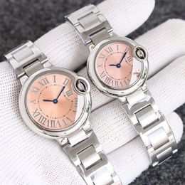 33MM Womens Watch Men 36mm Designer Watches Stainless Steel Quartz Movement Sapphire Luminous Waterproof luxe Watches