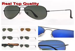pilot fashion sunglasses womens mens sun glass polarized men women eyeglasses des lunettes de soleil with leather case and red sti5274865