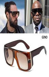 JackJad 2020 Fashion Oversized Shield GINO Style Gradient Sunglasses Cool Men T Metal Gradient Sun Glasses Oculos De Sol 95208 Y207324384