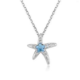 Pendant Necklaces NL-00099 2024 In Trending Women Jewelry Accessories Crystal Star Necklace Bridesmaid Gift Drop And Wholesale Bulk