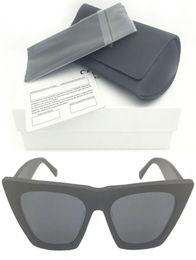 Futuristic CL 41468 Brand UV400 Coloured Black Shades Retro Sun Rectangular Weird Adumbral Wrap Acetate Sunglasses Black 2020 Desig2700297