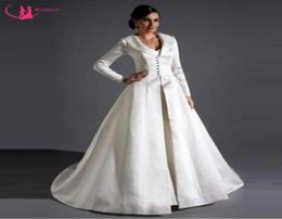 Whole Long Sleeve Wedding Cape Floor Length Bridal Cloak Custom Made Button Front Ivory Wedding Cloak17694011142744