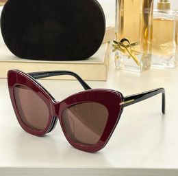 Sunglasses For Men Women Summer 5643 Cat Eye Style AntiUltraviolet Retro Plate Full Square Frame 3 in 1 Magnet Set Random Box6631064