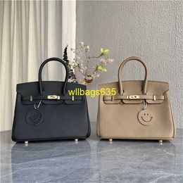 Tote Bags Genuine Leather Bk Habdbags Togo Cowhideexport Orders Foreign Trade Factory Clearance of Remaining Orders Fashion Classic Versat have logo HBC0GK
