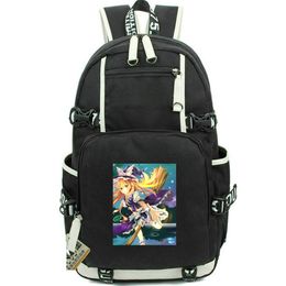 Kirisame Marisa backpack East Project daypack Magic school bag Cartoon Print rucksack Casual schoolbag Computer day pack