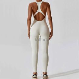 Women's Tracksuits Jumpsuit Fitness Sports Overalls Gym Clothing Set Wear Pilates Workout Clothes Women Outfit Activewear 24318