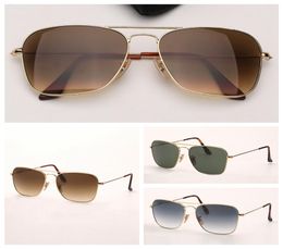 Mens Driving fashion Sunglasses Man Woman Sun Glasses Eyeware Double Bridge Square Des Lunettes De Soleil with leather case f4569779