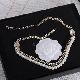 Pendant Necklaces European And American Fashion Pearl Inlaid Crystal Necklace