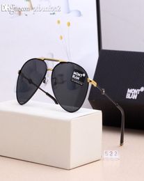 Sunglasses 2213Montblanc lens pilot Brand Vintage fashion sport aviator polarized designer luxury for men mens women womens wit9932294