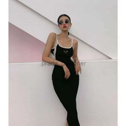 Womens Casual Dresses Sleeveless Shirts Tops Flat Skirts Woman Slim Outwears Summer Dress S-L H-J7845