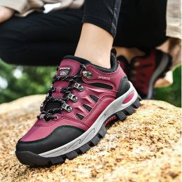 Shoes 2023 Hiking Boots For Women Ankle Professional Hiking Shoes For Woman Climbing Comfortable Women's Outdoor Shoes Free Shipping