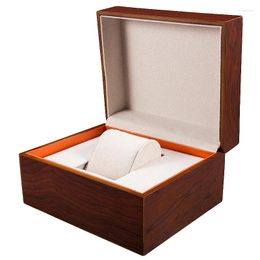 Watch Boxes Solid Wood Glass Collect Wrist Display Organiser Storage Box Case