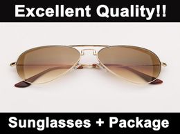 Fashion Pilot Sunglasses Womens Mens Foldable Sun Glasses Classic Metal Frame Sunglasses UV Protection Lenses Top Quality Glass Ey8805673