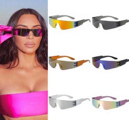 Sunglasses Fashion Small Rectangle Summer UV400 Eyewear 2022 Est Trendy Women Men Rimless Cycling Retro Sun Glasses ShadesSunglass5342713