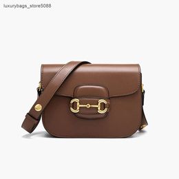 Factory 50% Discount on Promotional Brand Designer Women's Handbags Susans Dign High-end Womens Bag Buckle Horses Seat Saddle Prbyopia Shoulder