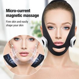 Elastic Slimming Bandage V Line Shaper Women Chin Cheek Lift Up Belt Massage Strap Skin Care Beauty Tools 240228