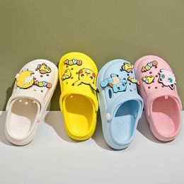 HBP Non-Brand New Designs Kids Eva Anti-slip Beach Clog Slippers Unisex Clogs For Kids Children Shoes Classic Garden Slippers