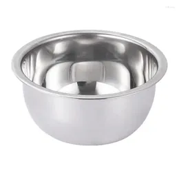 Bowls Stainless Steel Mixing Bowl Multipurpose Soup Basin Salad Set Storage Dough Batter Baking For Cooking