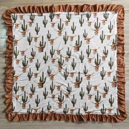 Blankets Western Cactus Kids Born High Quality Blanket Swaddle 29 32inch