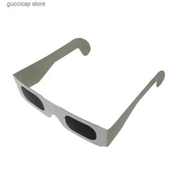 Sunglasses Ray Protection Sunglasses 10/20/50 Pcs Solar Eclipse Glass Safety Viewing Block for Harmful UV Lighting Y240318