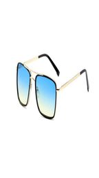 872 men classic design sunglasses Fashion Oval frame Coating UV400 Lens Carbon Fibre Legs Summer Style Eyewear with2620784